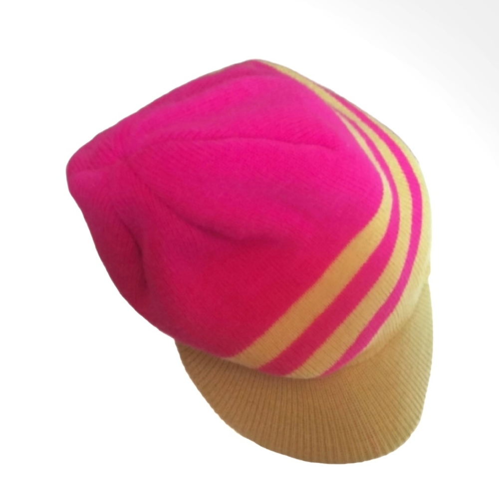 Little Brownie Pink & Yellow Hat